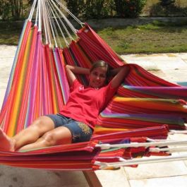 FORMOSA Stof hængekøje fra Guatemala Fm542